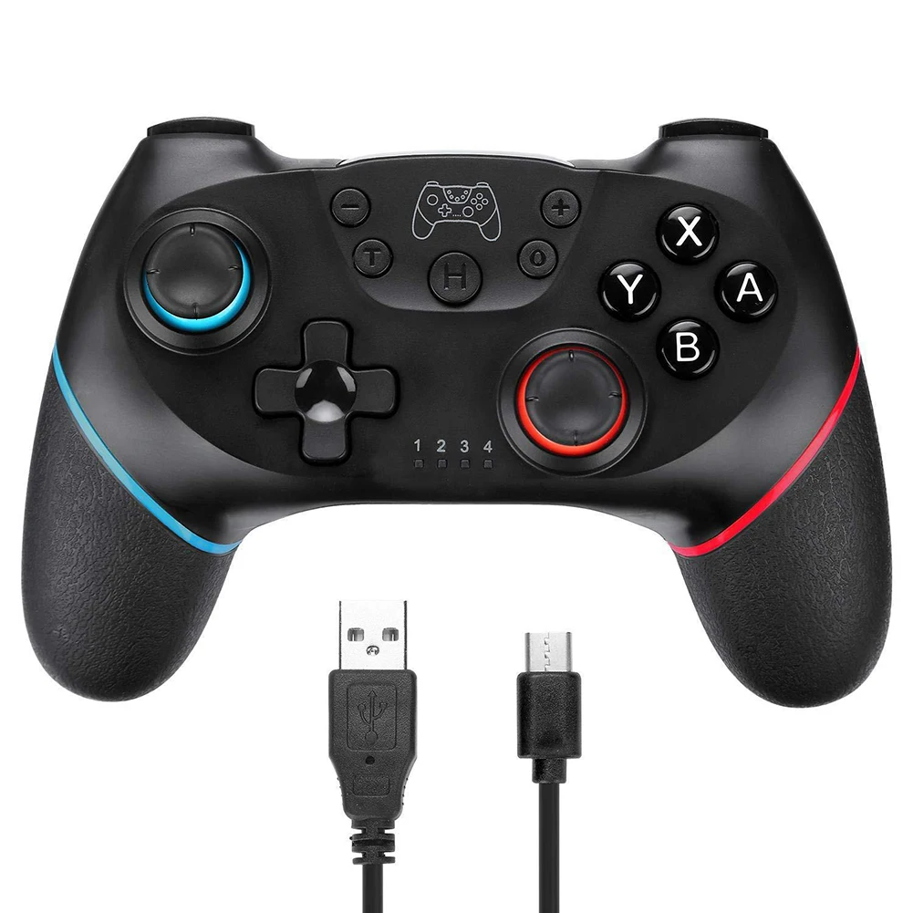 Беспроводной Bluetooth геймпад для Nintendo Switch Pro NS игровой джойстик контроллер с 6