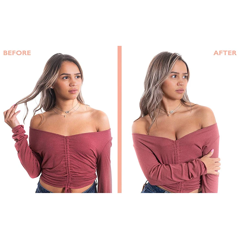Women Tube Tops Summer Strapless Bikini Invisible Nipple Cover Breast Lift-Up Boob Tape Women Sexy Tube Top Plus Size Bra Push Up Bra Crop Top