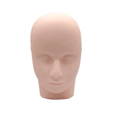 Massage Training Head Beauty Model Mannequin Head Beauty Makeup Tattoo Mannequin Mold Graft Eyelashes Mannequin Training Head