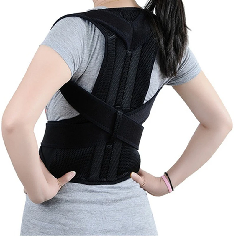 Posture Corrector For Back Clavicle Spine Shoulder Lumbar Support Corset Correction orthopedic belt Men Women | Красота и здоровье