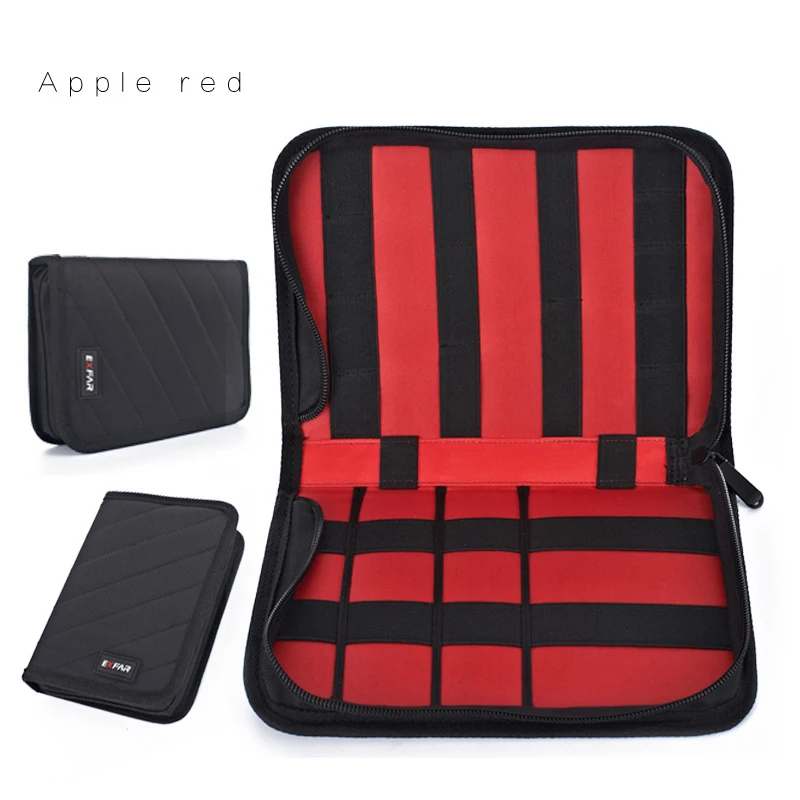 Cable Organizer Bag Electronic Digital Gadget Storage Multifunctional Large Capacity Headphone Charger Case Travel Portable