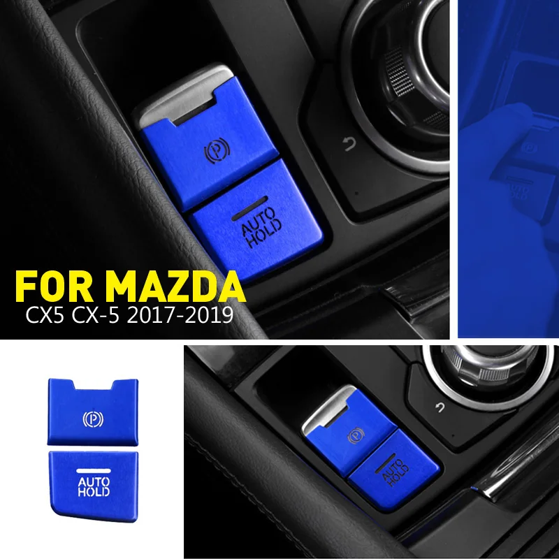 Pcmos внутренняя электронная Стояночная ручка ручного тормоза Накладка для Mazda CX5 CX-5- интерьерные молдинги наклейки авто аксессуары