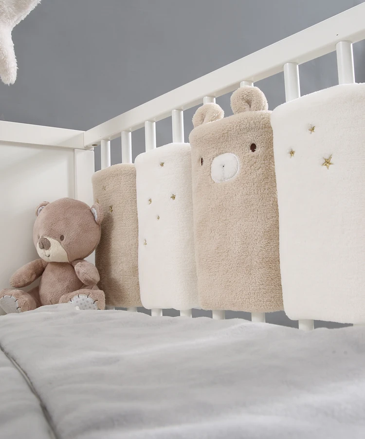 Plush-Baby-Bed-bumper-baby-bedding-set-Accessories-Infant-Crib-Bumpers-Chic-Cotton-Bed-Protector-Baby-Decoration-Room-Baby-Stuff-09