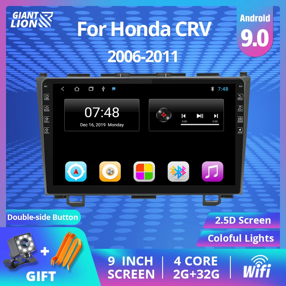 今だけこの価格 2dinアンドロイド 9 0 カーラジオホンダcrv Cr V 06 07 08 10 11 12 車のgpsビデオプレーヤー車のdvd 今季入荷 Www Opshub Com