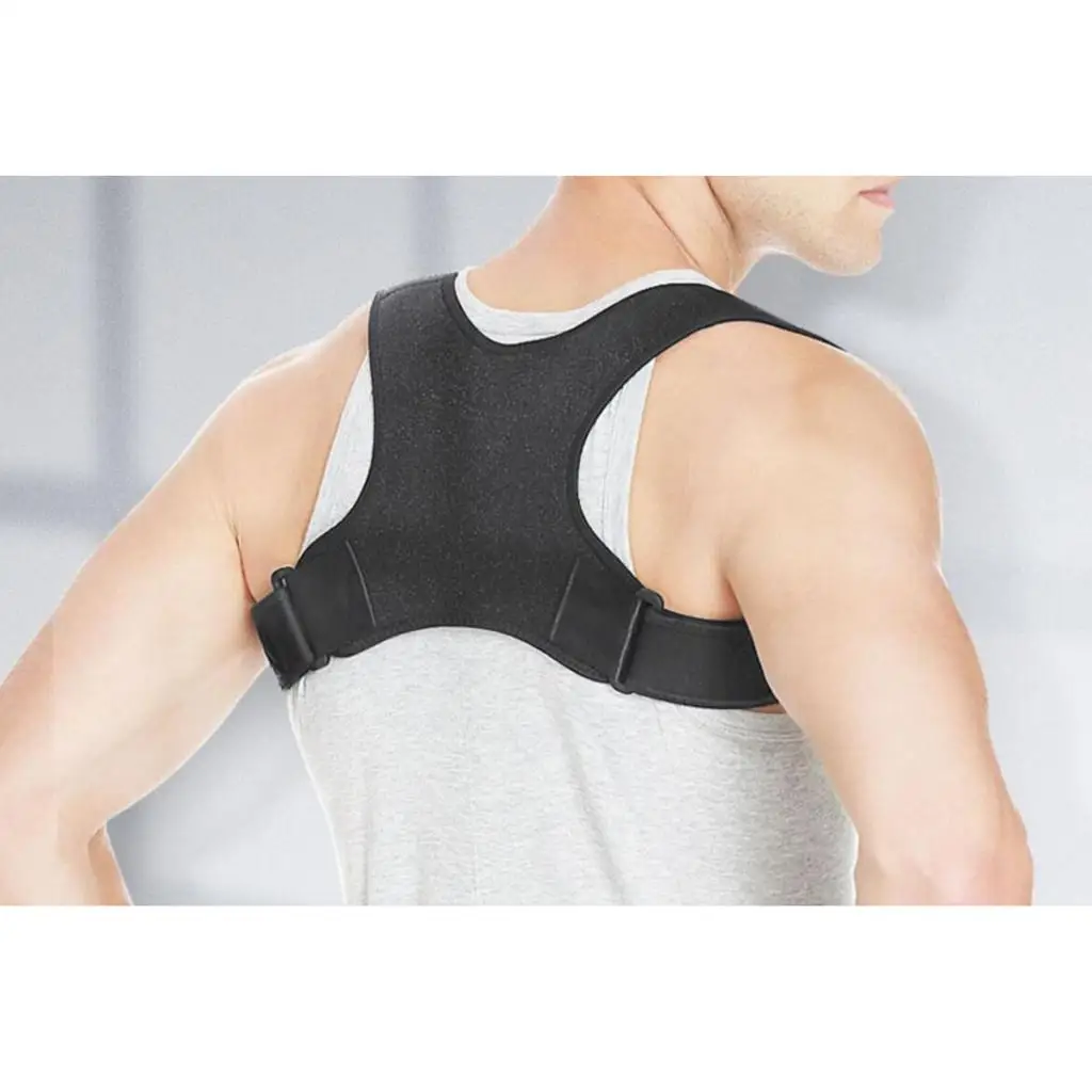 Adjustable Posture Corrector Back Shoulder Straightener Support Correct Body Brace Bra Belt Men Women Back Support Shoulder Belt