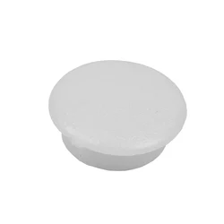 Bouchons pour pieds de meubles, 10mm, couvercle rond en plastique blanc pour pieds de chaise, Inserts de tubes ronds, moins de rayures, 10 pièces 