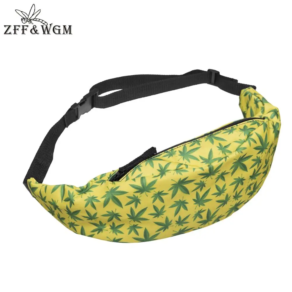 

ZFF&WGm 3D Print Designer Waist Bag For Women Luxury Classic Waist Bag Men Leather Zipper Fanny Pack Designer TraVel