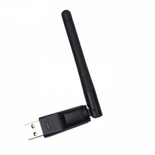 Placa de rede sem fio ralink de 150mps usb2.0 wifi 5370 902.11 n/b/g lan rede conector ralink rt5370 antena para windows