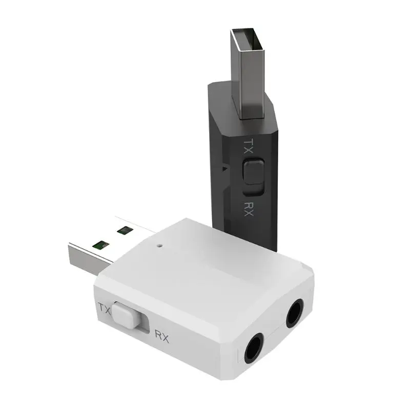 USB Bluetooth 5,0 передатчик для телевизора 3,5 мм Мини Автомобильный Bluetooth aux-приемник стерео музыка с меняющимся переключателем беспроводной адаптер