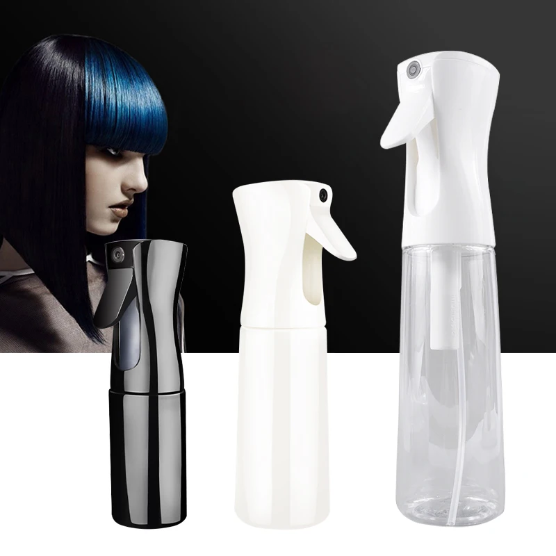 Hairdressing Spray Bottle Refillable Empty Atomizer Pressure Bottle Water Mist Sprayer 1pc 200 300mL