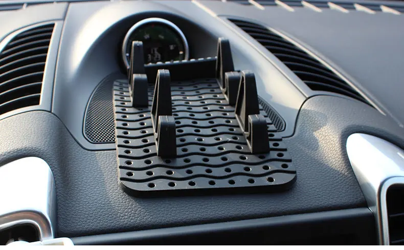 Автомобильный многофункциональный мобильный телефон навигационный кронштейн приборной панели автомобиля силикагель коврик для хранения автомобиля нескользящий коврик Bys-205