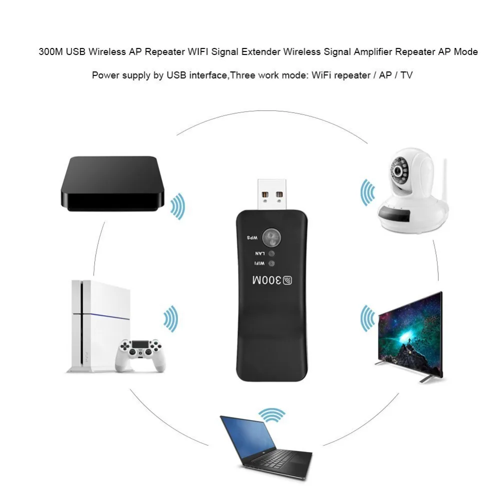wi-fi extensor de alcance repetidor adaptador sem