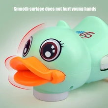 Jouets éducatifs pour bébés, 1 pièce, universel, électrique, lumières de couleur de canard, petit animal de compagnie heureux, jouets d'apprentissage avec lumière