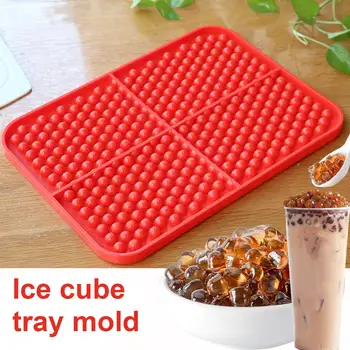 

346-Cavity Mini Round Silicone Mold, Semi Sphere Chocolate Candy Molds Ice Cube Tray For Homemade Gummy Jelly