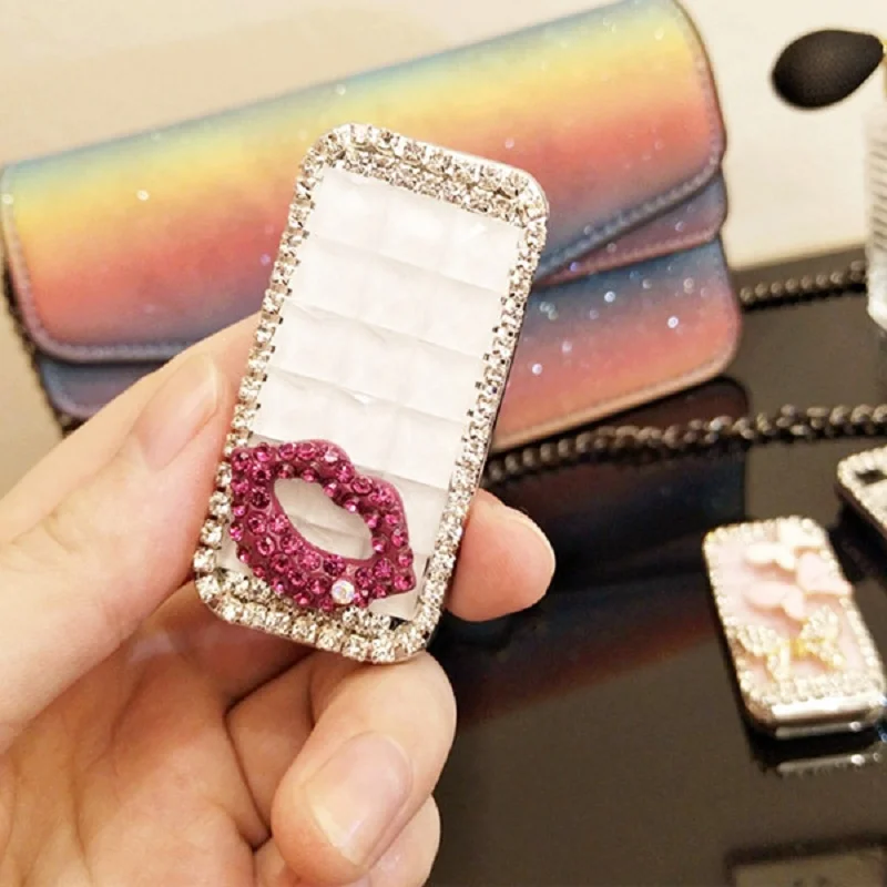 Красочная сигарета с зарядкой от USB Зажигалка Стразы для курения женские