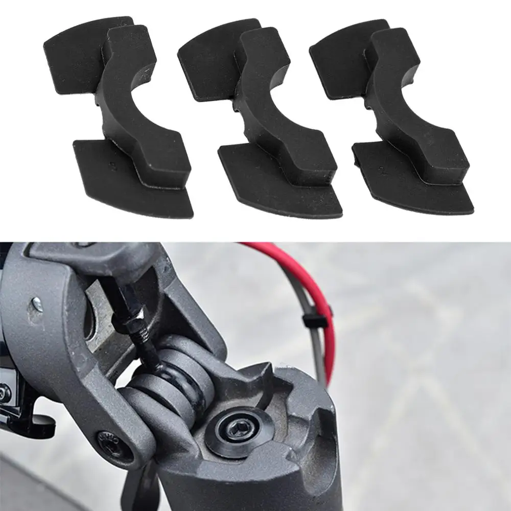scooter rubber pad 3/6pcs Electric Scooter Front Fork Vibration Shake Avoid Damping Foldin Accessories for Xiaomi Mijia M365
