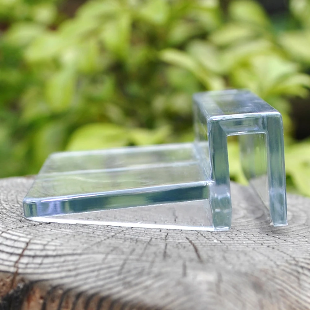 

4PCS Fish Tank Glass Clip Acrylic Aquarium Shelf Lamp Bracket Rack Support Holder Fixed Cover Filter 6/8/10/12mm Quality #10