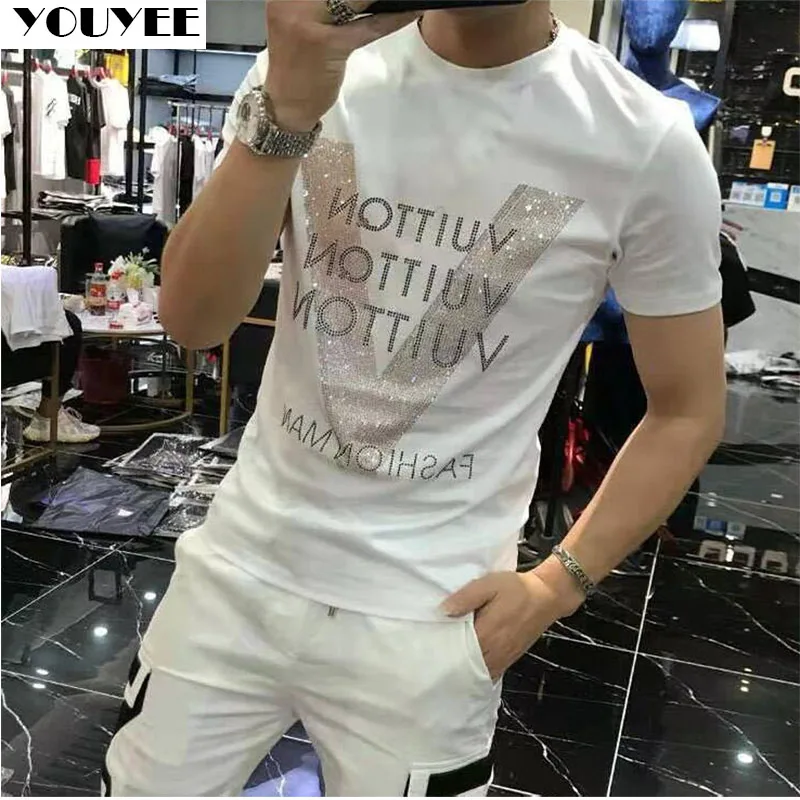 NEW FASHION] Louis Vuitton New Luxury Brand T-Shirt Outfit For Men