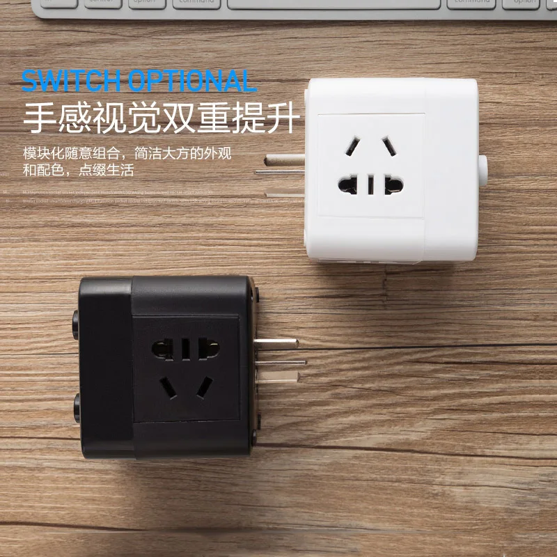 Tomada de Parede Universal sem Fio Multifuncional com Luz Noturna e Usb Tomada - Image 6