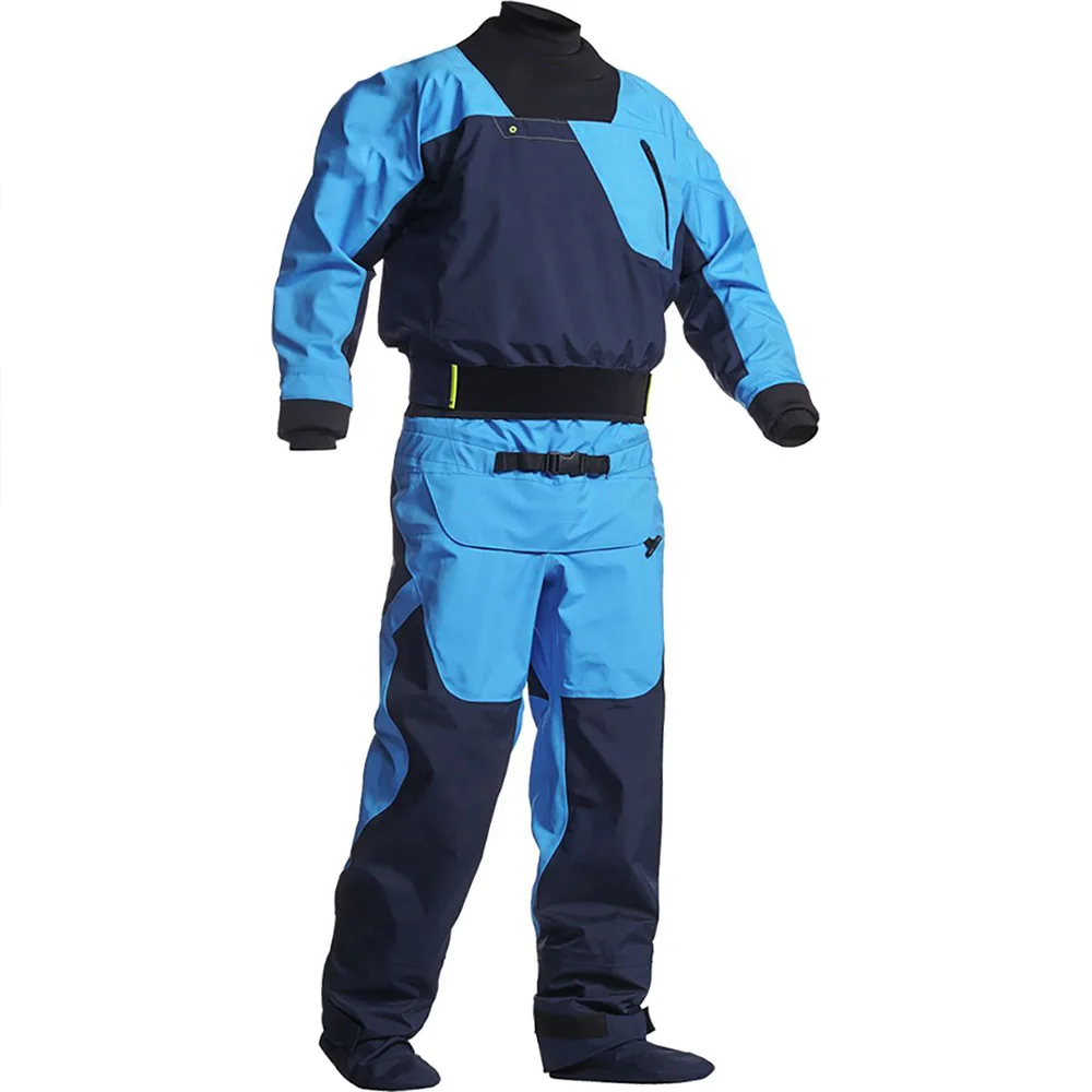 Men's Kayak Drysuits 3 Layers Waterproof Material Fabric Rafting