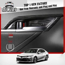 Автомобильный Стайлинг ABS 4 шт. подходит для Toyota Camry- дверная ручка чаша рамка крышка наклейка украшение протектор Авто Интерьер автомобиля