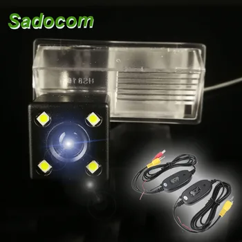 

4 LED Night Vision Vehicle Car Rear View Camera For Geely British SC3 Car Parking Reverse Backup Camera monitor wireless
