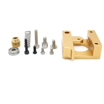 

DIY 3D printer accessories MK8 extruded aluminum block with tip, forward and reverse