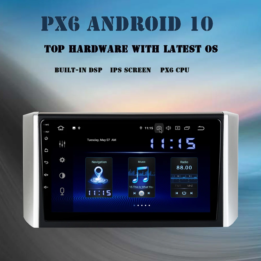 9&quot Android 10.0 Multimedia for Mitsubishi Xpander 2017 2018 Car Radio GPS Navi 1Din Player DSP 4GB+64GB Bluetooth 5.0 | Автомобили и