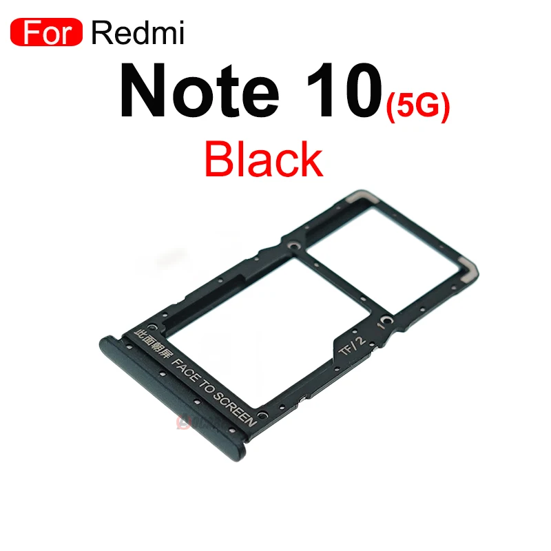 For Xiaomi Redmi Note 10 4G Pro 5G 10Pro SIM Card Reader Sim Tray