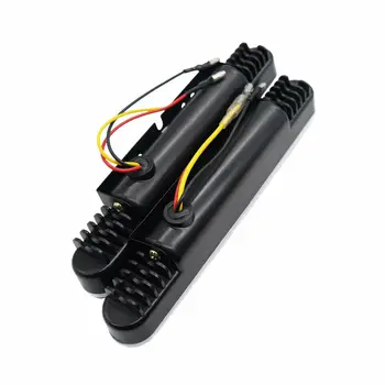 

Car Daytime Light DRL Driving Turn Signal Fog Lamp White Amber 12V 19*2.5*4cm Accesorios Coche Car Lights With Screws