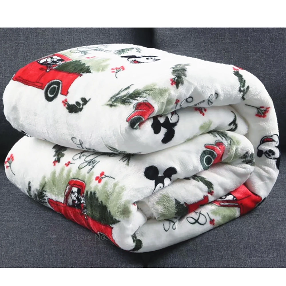 ディズニー ミッキーマウスの漫画の毛布 子供のための超快適な柔らかい寝具 ベビーベッドの装飾 Aliexpress Home Garden