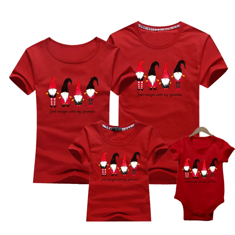 Family Look For Dad Mom And Me Father Mother Daughter Son Christmas New Year Cotton Sweater Outfits Family Matching Clothes