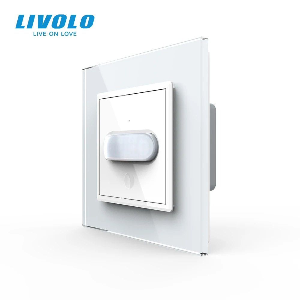 Новый индукционный/сенсорный выключатель Livolo по стандарту ЕС стеклянная панель