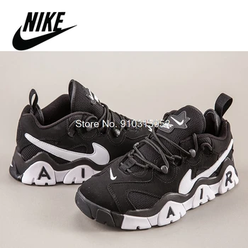 

Original NIKE Air Barrage Running Shoes For Men Sneakers Trainers Breathable Tenis Nike Air Barrage Black