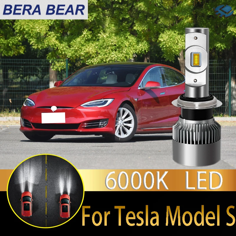 BERA Медведь автомобилей головной светильник лампы светодиодный для Tesla Модель S