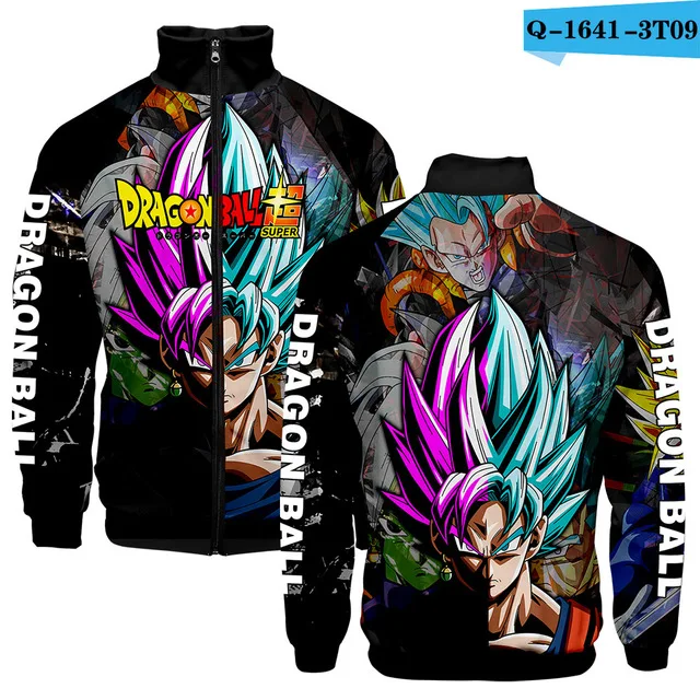 Dragon Ball DBZ 3d чехол с принтами воротник на молнии куртка для мужчин и женщин модная толстовка с Гоку Ainme куртки с длинными рукавами одежда - Цвет: 3d-2511