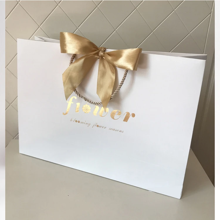 Подарочная сумка золотая Подарочная коробка для s одежды книги упаковка золотая ручка бумажная коробка пакеты крафт-бумага подарочная сумка с ручками Dec