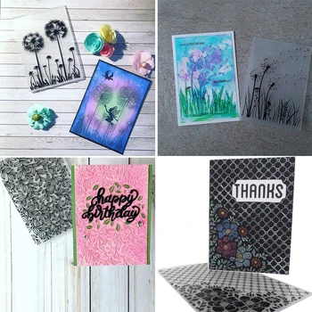 

Plastic Embossing Folder For Scrapbooking DIY Paper Cutting Dies Photo Album Card Decor
