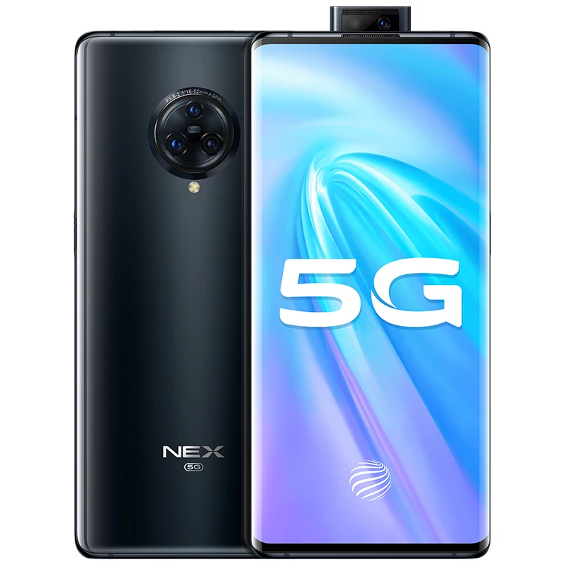 Vivo Nex 3 5G Смартфон Snapdragon 855 Plus 6,8" Super Amoled 12 Гб ОЗУ 256 Гб ПЗУ 64,0 Мп+ 16,0 Мп+ 13,0 МП+ 13,0 МП 44 Вт Супер зарядка