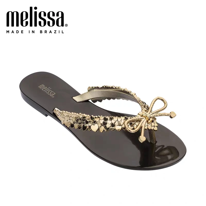 Melissa Harmonic 2020 новые женские сланцы сандалии Брендовые туфли Слиперы желейные
