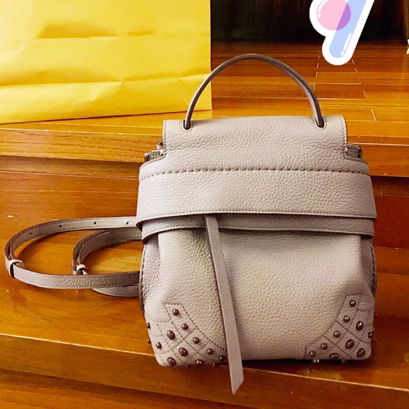

2019 Genuine Leather Package Package Leisure Time Hand Bill Lading Shoulder Messenger Cowhide Both