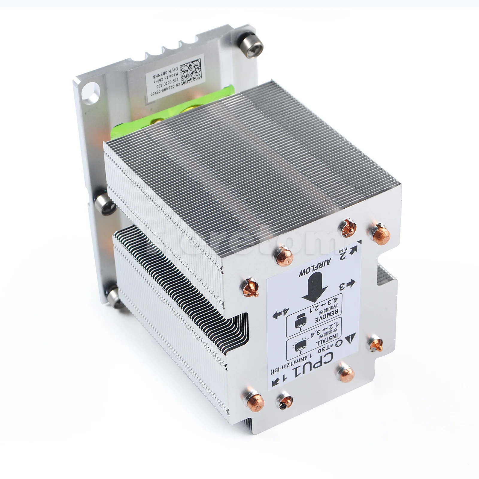 

Новинка для Dell Precision Tower 7920 T7920 радиатор для процессора R5NN8 + держатель WN9TY комплект кронштейнов