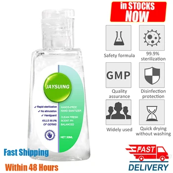 

[in stocks]30ml Rinse-Free Hand Cleaning Portable Hand Sanitizer Instant Hand for Outdoor Hand Soaps Cleanser Effective 99.9%