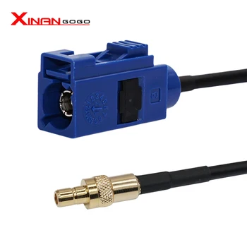 

Xinangogo RF connector FAKRA C blue female to SMB male rg174 cable 50cm-5m