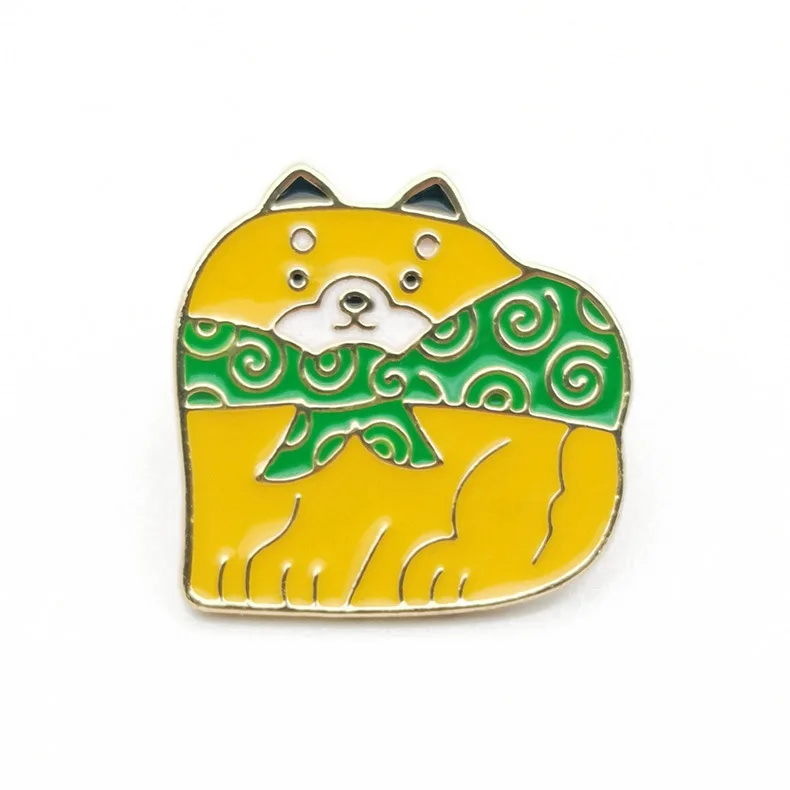 A3862 Patchfan мультфильм Броши в виде животных кошка Мышь кот собака на булавке значок