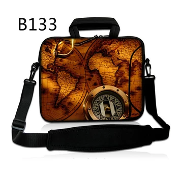 

Map Compass 10" Laptop Shoulder Bag Case For Microsoft Surface 2 GALAXY Tab S HP/ASUS VivoTab Smart Windows 8 10.1" Tablet
