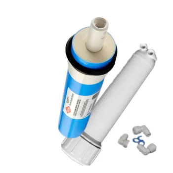 

Dow Filmtec 75 gpd reverse osmosis membrane BW60-1812-75 RO water filter+Filter housing 1/4 Quick Link