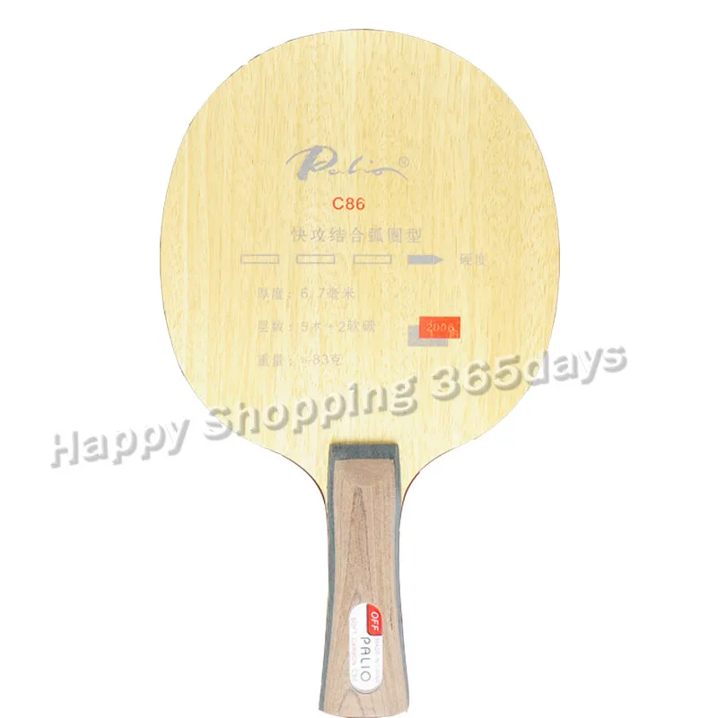 Original Palio C86(C 86, C-86) table tennis blade for fast attack with loop indoor sports