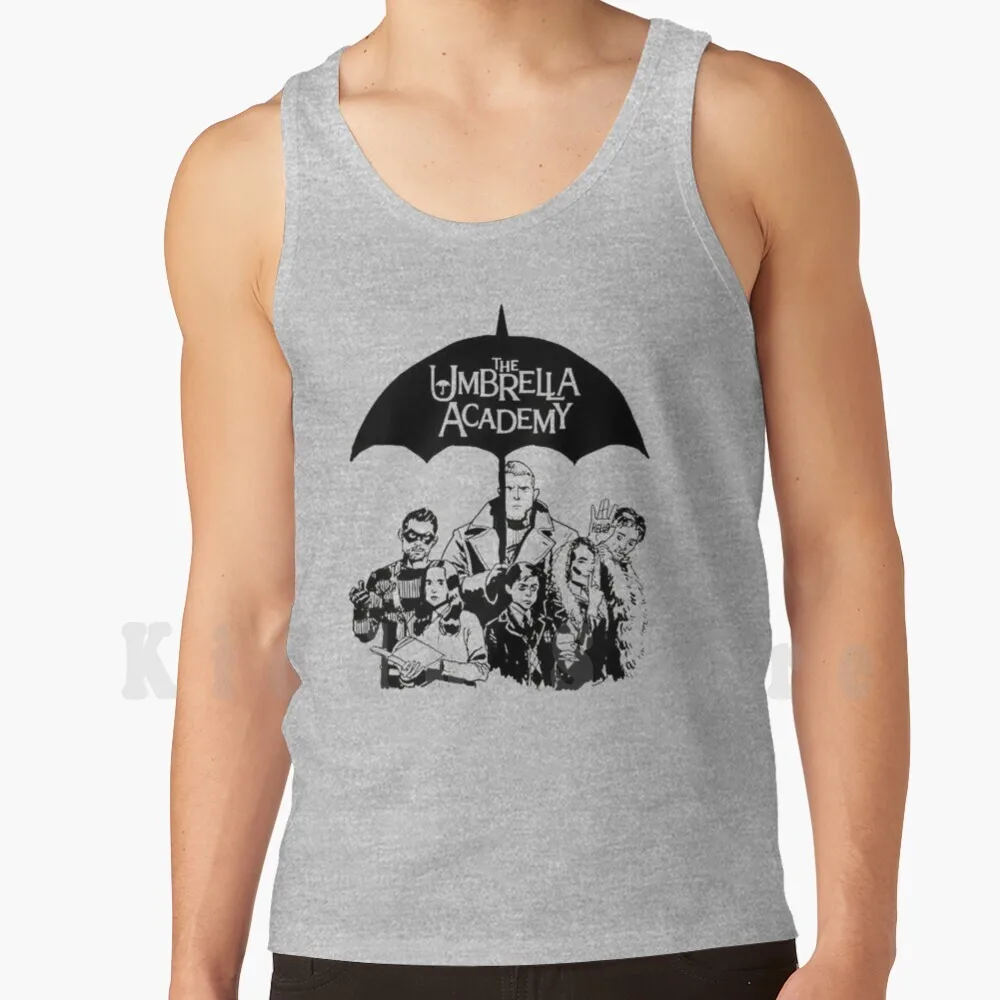 The Umbrella Academy Tank Tops Vest 100% Cotton Umbrella Academy Lee Hargreeves Seance The Umbrella Academy Tv Netflix