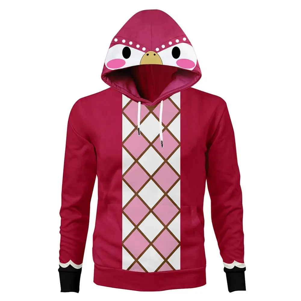 Game Animal Cosplay Crossing Celeste 3D Print Hoodie Tops Hooded Sweatshirt Pullover | Тематическая одежда и униформа